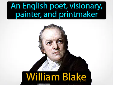 An English poet, visionary, painter, and printmaker