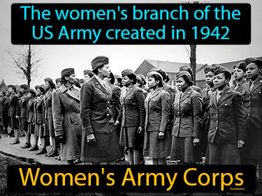 the women's branch of the US Army created in 1942