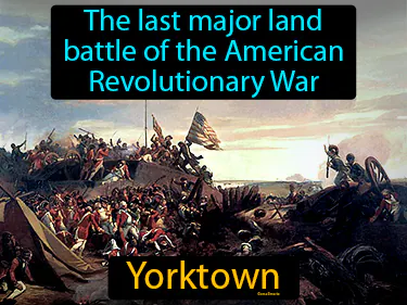 the last major land battle
 of the American 
Revolutionary War
