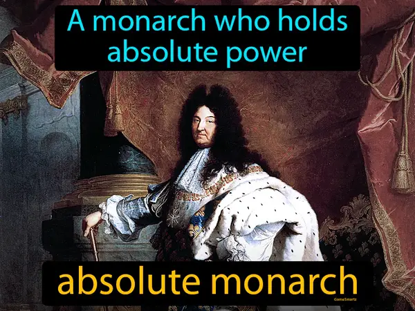 a monarch who holds absolute power