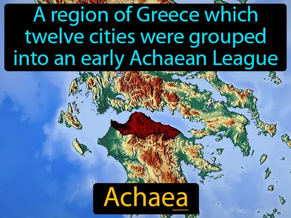 a region of Greece which twelve cities were grouped into an early Achaean League