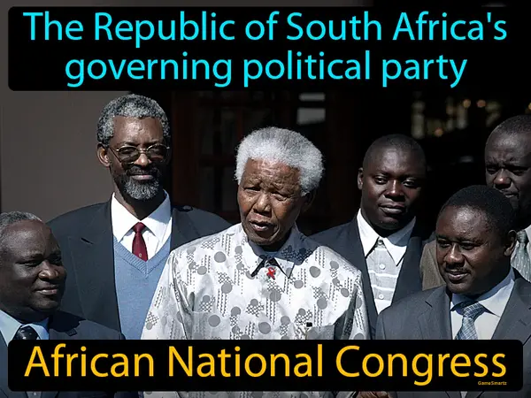 The Republic of South Africa's governing political party