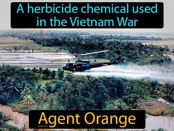 a herbicide chemical used in the Vietnam War