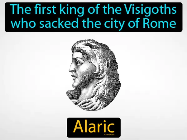 the first king of the Visigoths who sacked the city of Rome