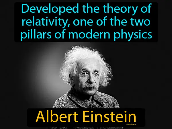 developed the theory of relativity, one of the two pillars of modern physics