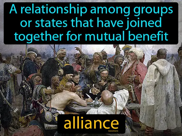 A relationship among groups or states that have joined together for mutual benefit