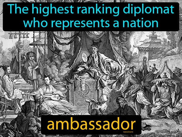 the highest ranking diplomat who represents a nation