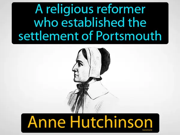 a religious reformer who established the settlement of Portsmouth
