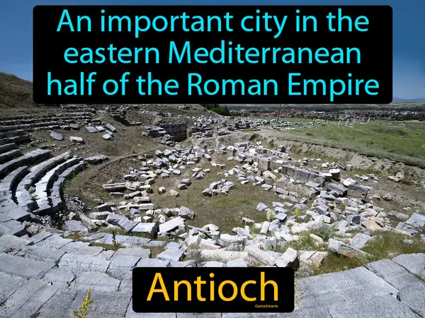 an important city in the eastern Mediterranean half of the Roman Empire