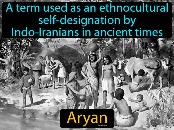 a term used as an ethnocultural self-designation by Indo-Iranians in ancient times