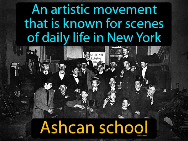 an artistic movement that is known for scenes of daily life in New York
