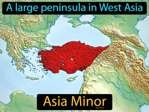 a large peninsula in West Asia