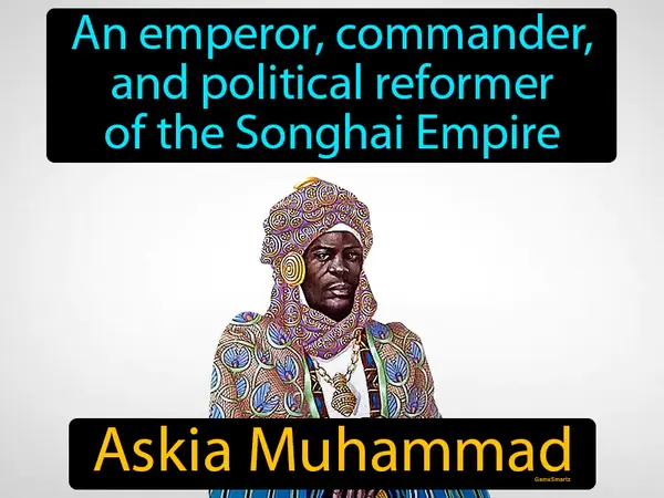 an emperor, commander, and political reformer of the Songhai Empire