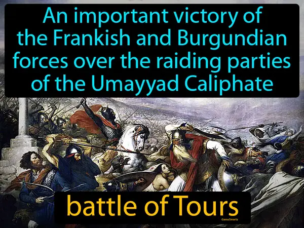 An important victory of the Frankish and Burgundian forces over the raiding parties of the Umayyad Caliphate
