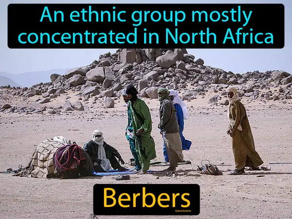 an ethnic group mostly concentrated in North Africa