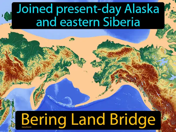 joined present-day Alaska and eastern Siberia
