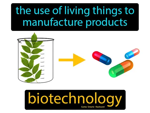 The use of living things to manufacture products