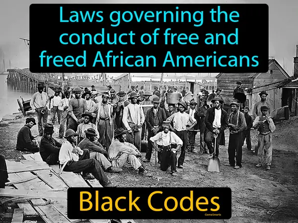 laws governing the conduct of free and freed African Americans