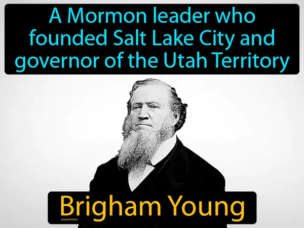 a Mormon leader who founded Salt Lake City and governor of the Utah Territory