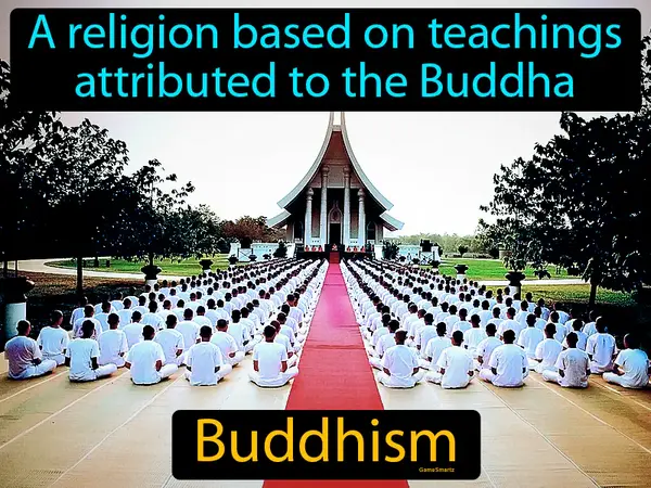 a religion based on teachings attributed to the Buddha