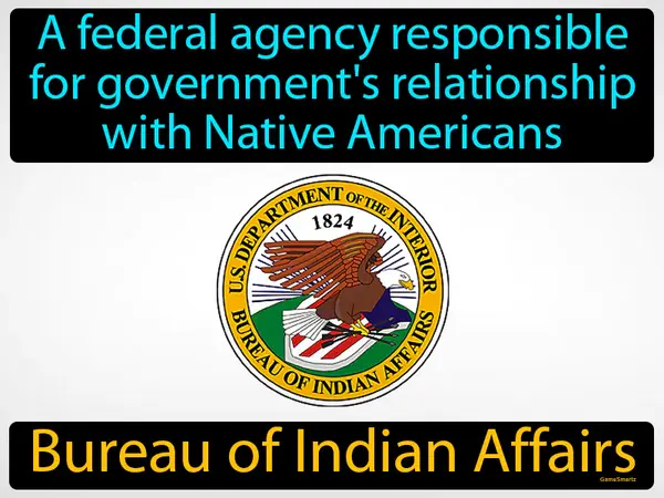a federal agency responsible for government's relationship with Native Americans