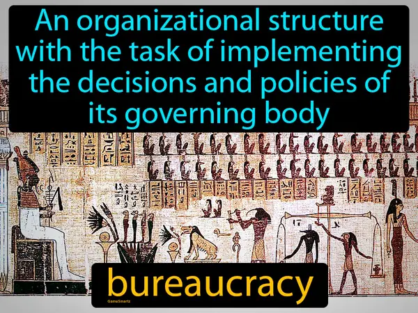 an organizational structure with the task of implementing the decisions and policies of its governing body