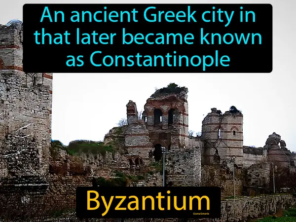 an ancient Greek city in that later became known as Constantinople
