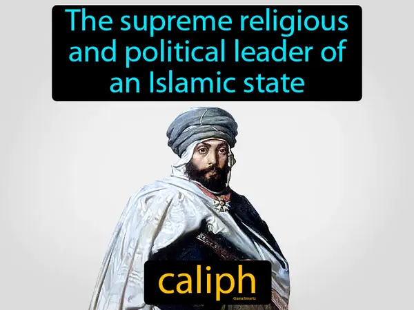 the supreme religious and political leader of an Islamic state