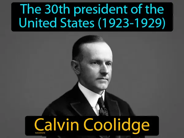 the 30th president of the United States (1923-1929)