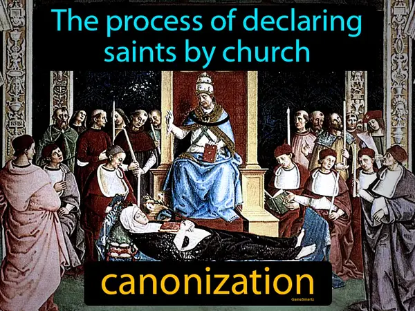 the process of declaring saints by church