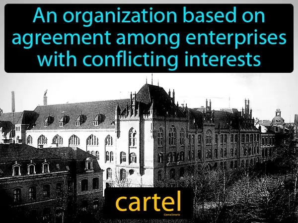 An organization based on agreement among enterprises with conflicting interests