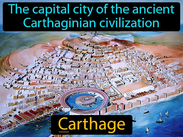 the capital city of the ancient Carthaginian civilization