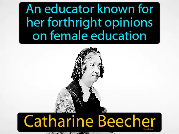 an educator known for her forthright opinions on female education