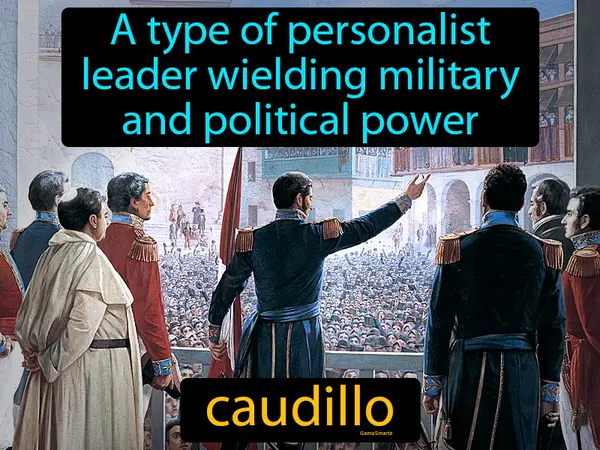A type of personalist leader wielding military and political power