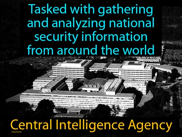 tasked with gathering and analyzing national security information from around the world
