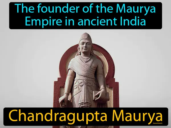 the founder of the Maurya Empire in ancient India