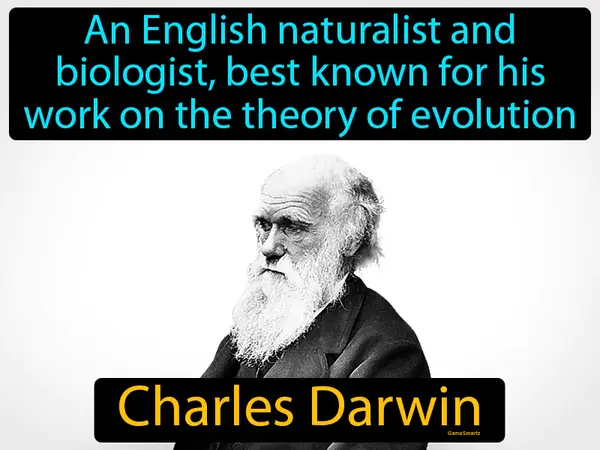 An English naturalist and biologist, best known for his work on the theory of evolution