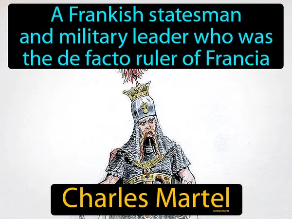 A Frankish statesman and military leader who was the de facto ruler of Francia
