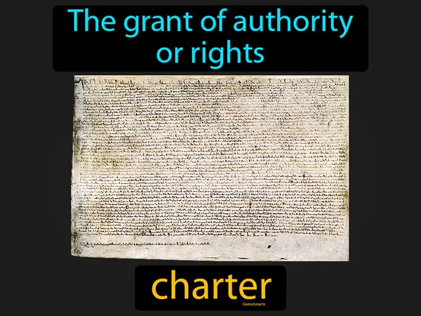 the grant of authority or rights
