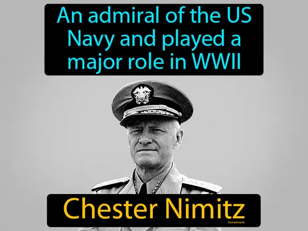 an admiral of the US Navy and played a major role in WWII
