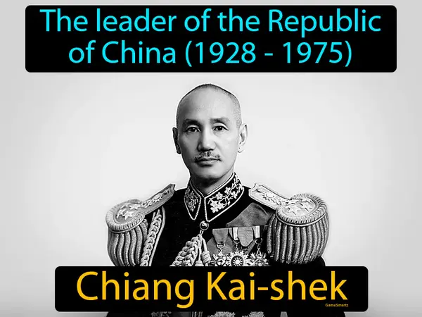 the leader of the Republic of China (1928 - 1975)
