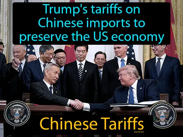 Trump's tariffs on Chinese imports to preserve the US economy