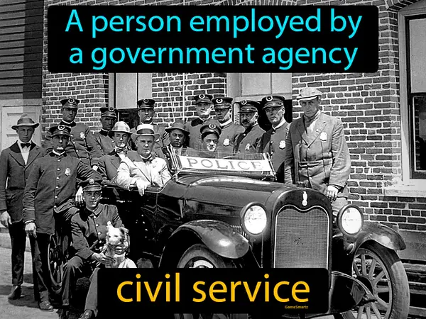 a person employed by a government agency
