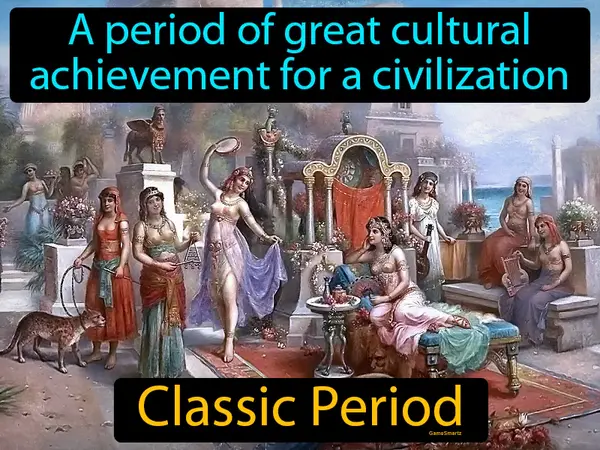 a period of great cultural achievement for a civilization