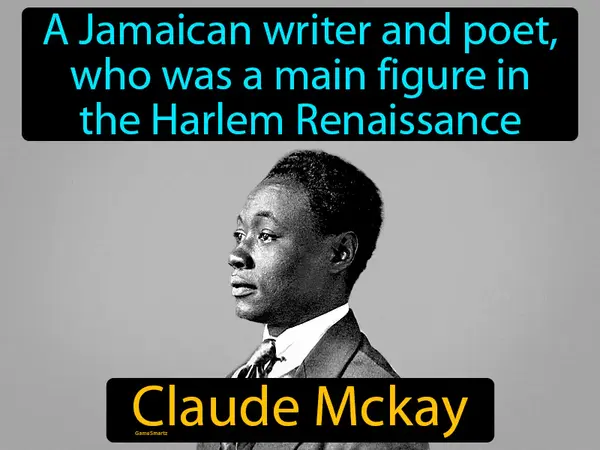 a Jamaican writer and poet, who was a main figure in the Harlem Renaissance