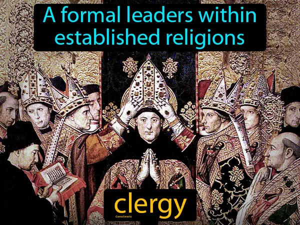 A formal leaders within established religions
