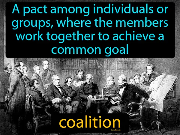 A pact among individuals or groups, where the members work together to achieve a common goal