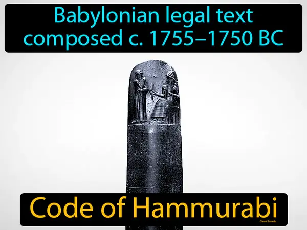 Babylonian legal text composed c. 1755–1750 BC