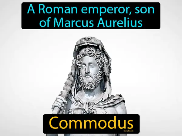 a Roman emperor, son of Marcus Aurelius