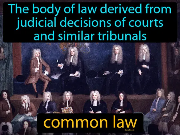 The body of law derived from judicial decisions of courts and similar tribunals